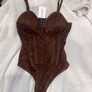 never worn lace corset body suit